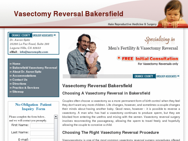 www.vasectomyreversalbakersfield.com