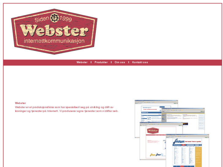 www.webster.no