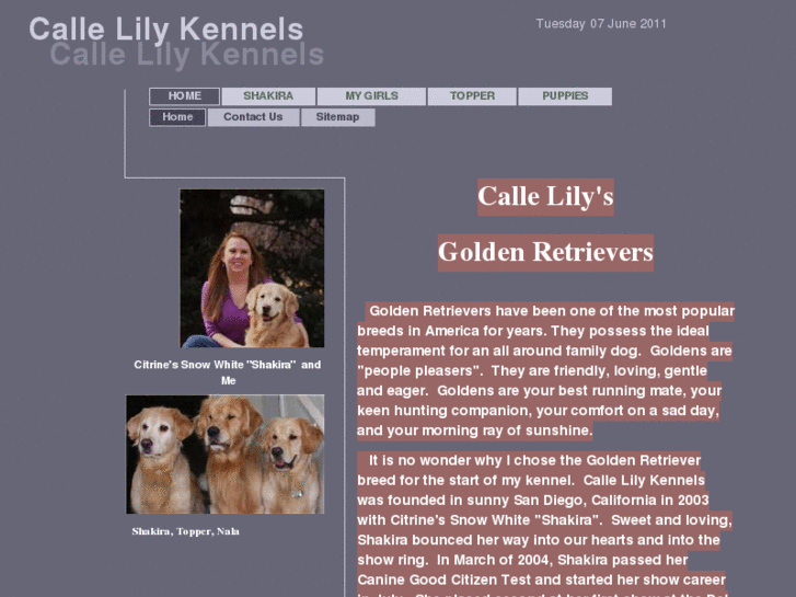 www.callelilykennels.com