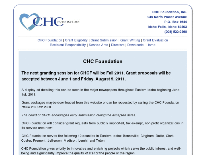 www.chcfoundation.net