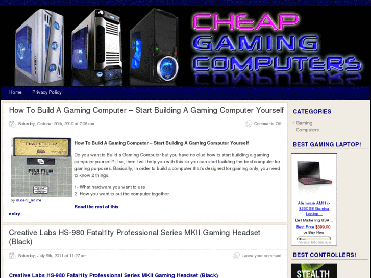 www.cheapgamingcomputersinfo.com