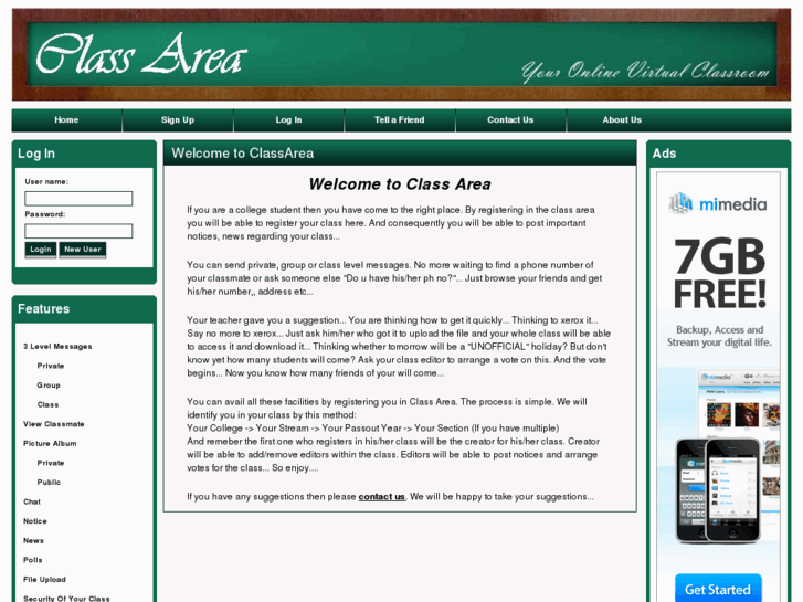 www.classarea.co.in