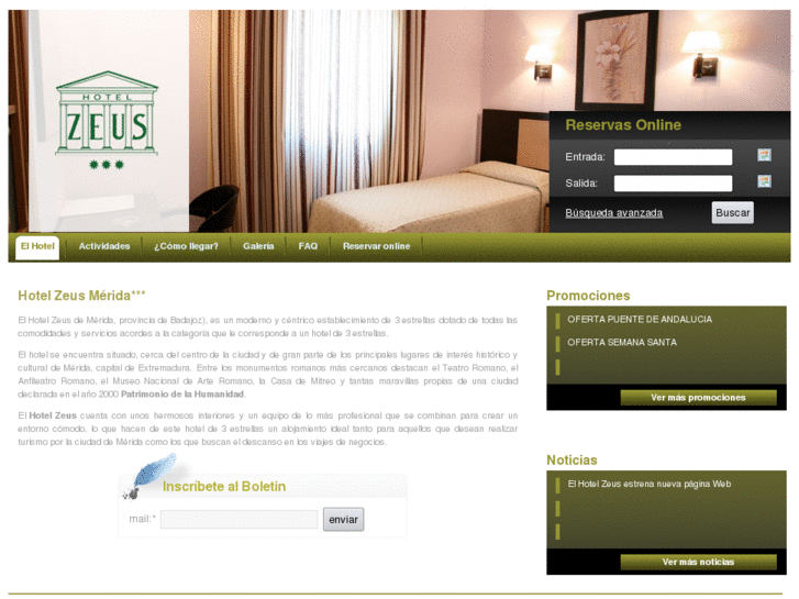 www.hotelzeusmerida.com