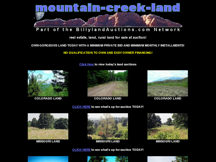 www.mountain-creek-land.com