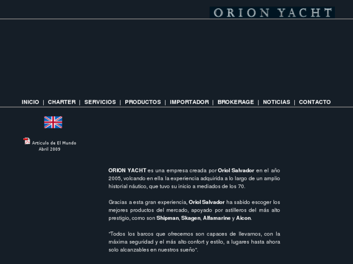 www.orionyacht.net