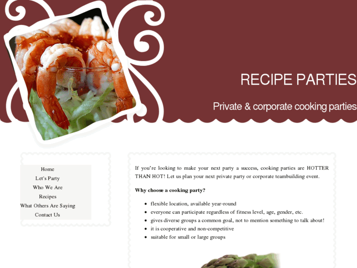 www.recipeparties.com