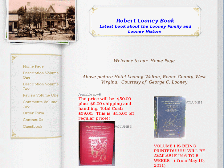 www.robertlooneybook.com