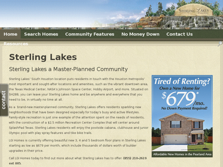 www.sterlinglakestx.com