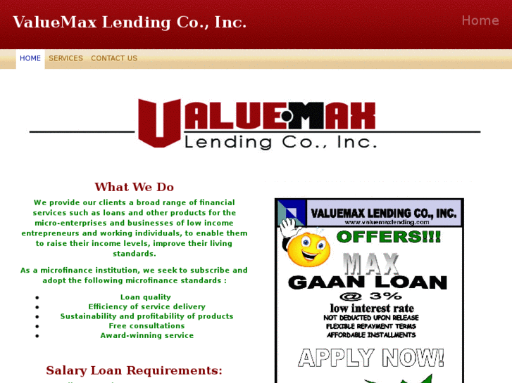 www.valuemaxlending.com
