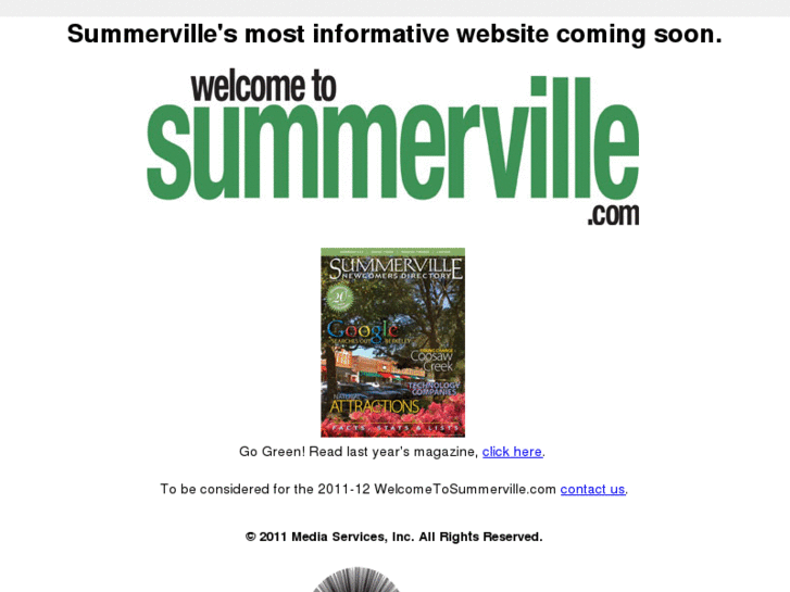 www.welcometosummerville.com