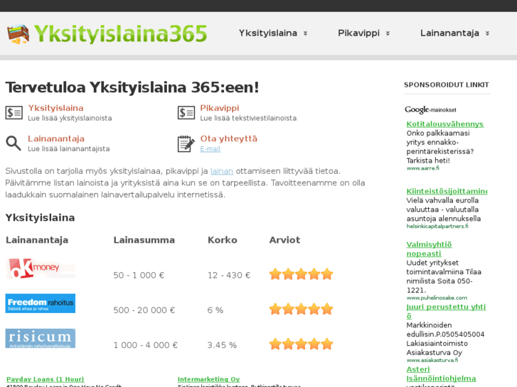 www.yksityislaina365.fi