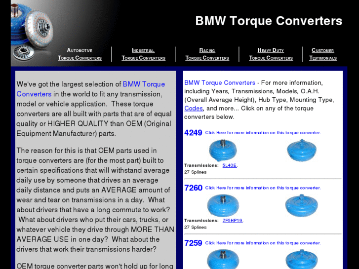 www.bmwtorqueconverter.com