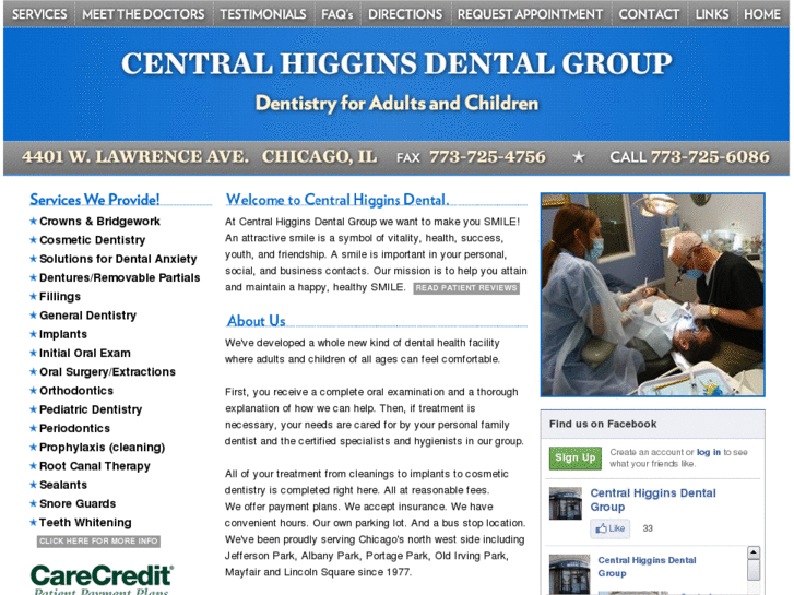 www.centralhigginsdentalgroup.com