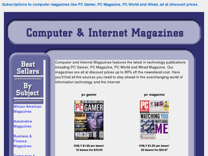 www.computer-and-internet-magazines.com