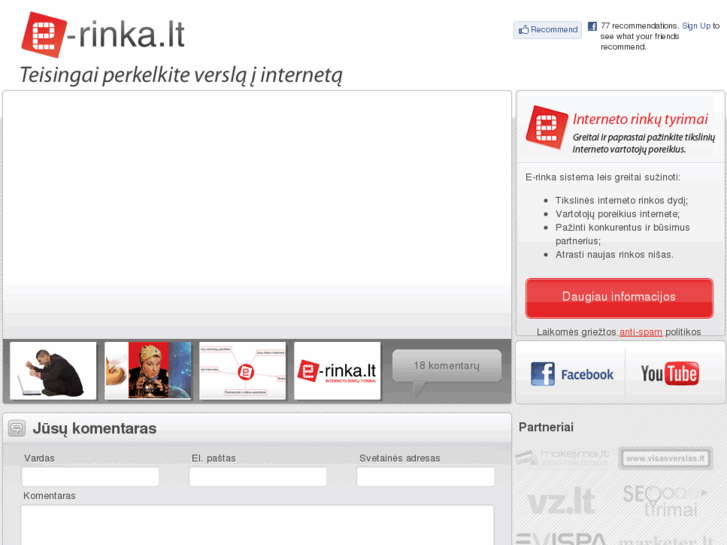 www.e-rinka.lt