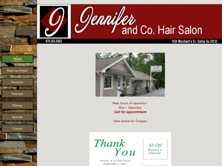 www.jenniferandcosalon.com