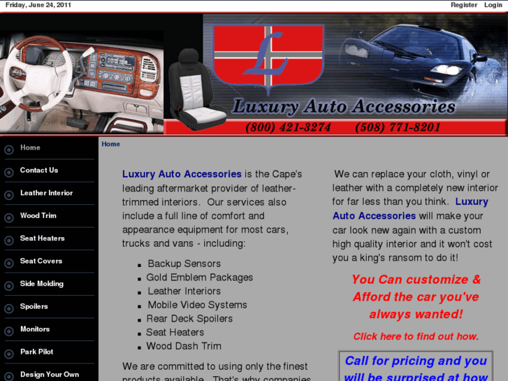 www.luxuryautoaccessories.com