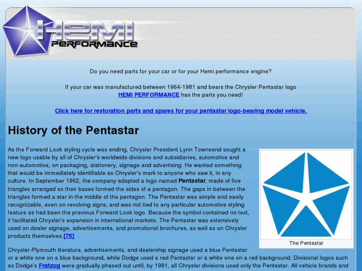 www.pentastarparts.com