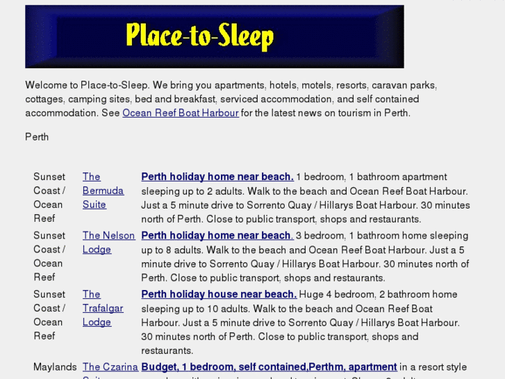 www.place-to-sleep.com