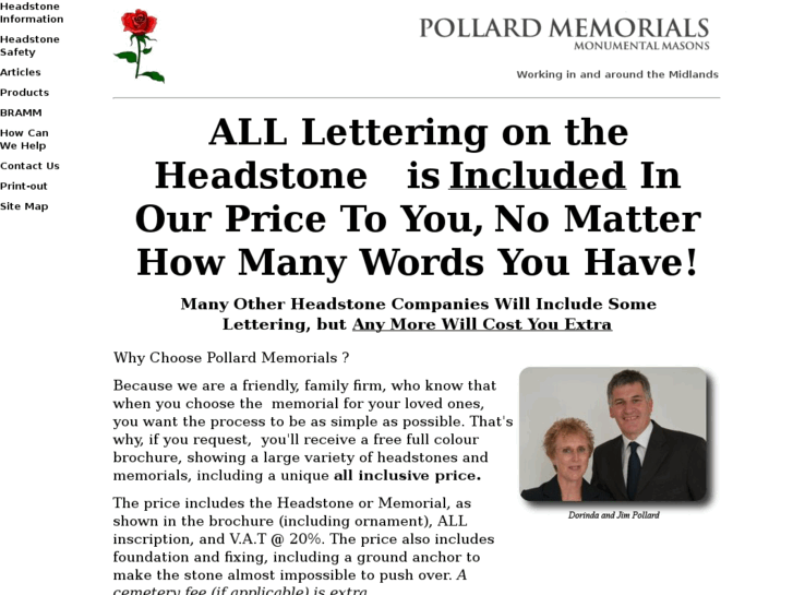 www.pollardmemorials.com