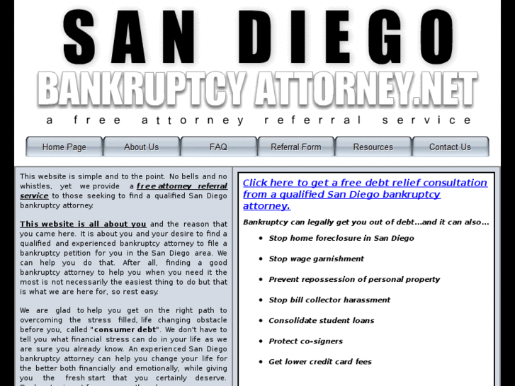 www.sandiegobankruptcyattorney.net