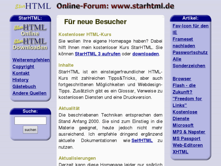 www.starhtml.de