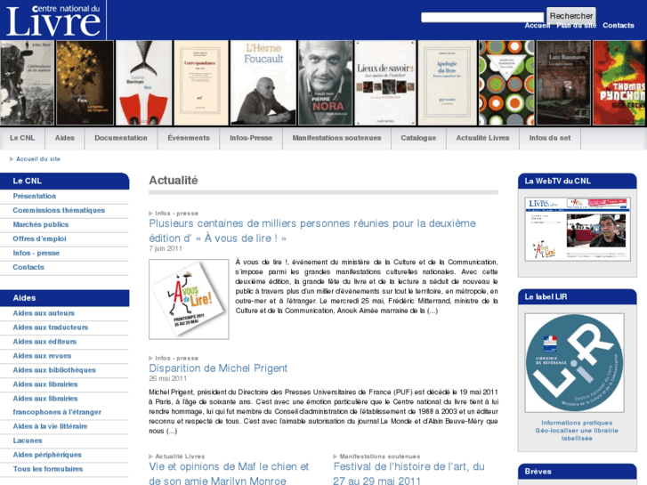 www.centrenationaldulivre.mobi