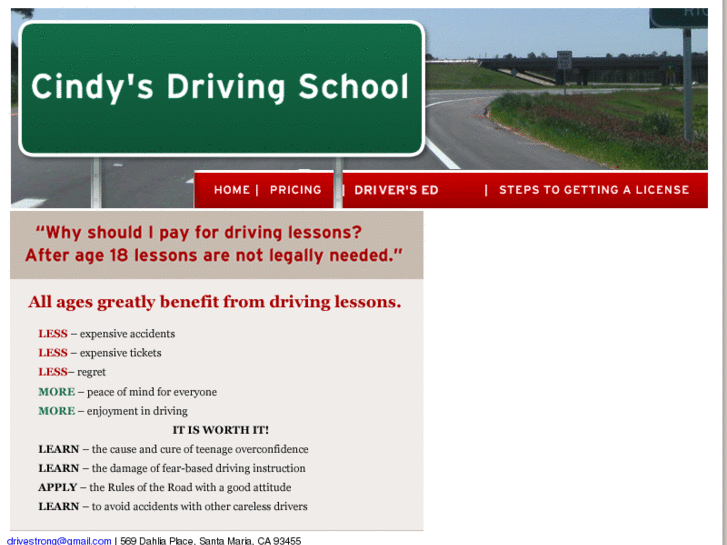 www.cindysdrivingschool.com