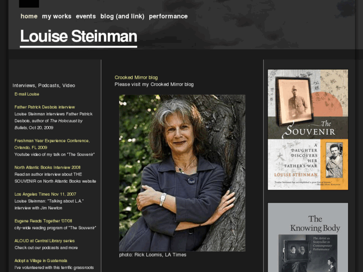 www.louisesteinman.com