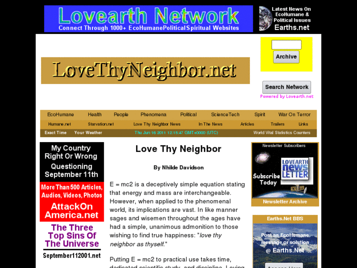 www.lovethyneighbor.net