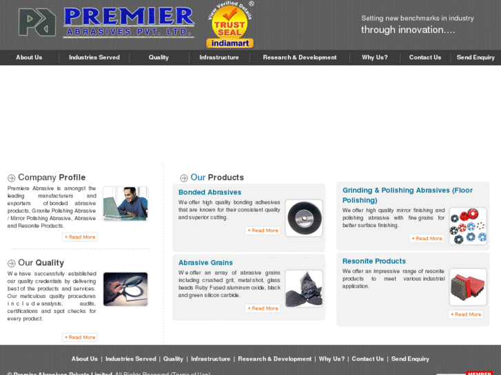 www.premierabrasivesindia.com