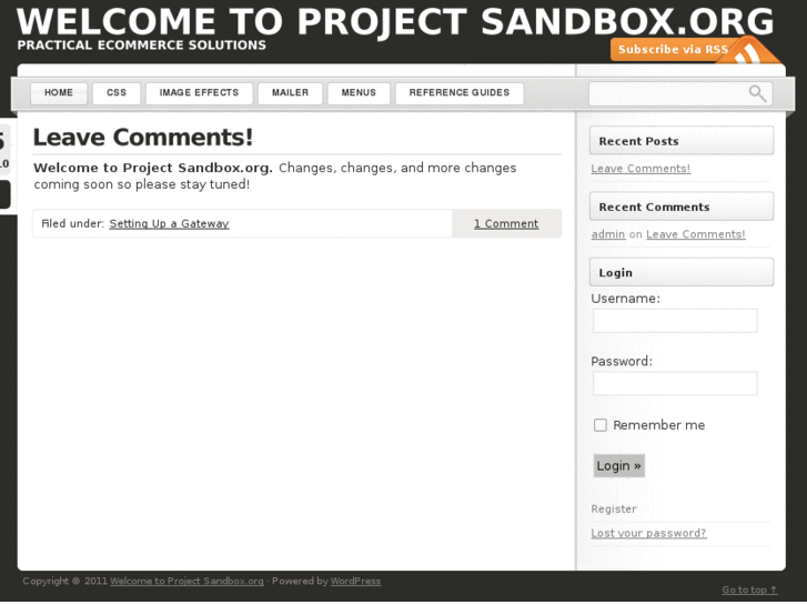 www.projectsandbox.org