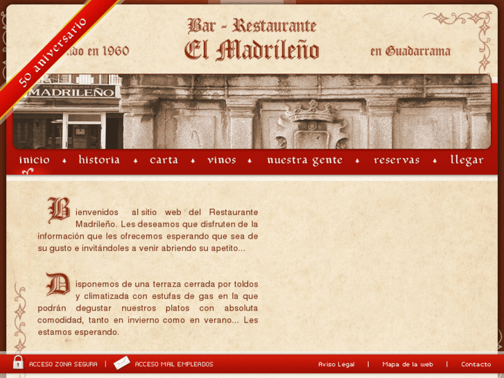 www.restaurantemadrileno.es