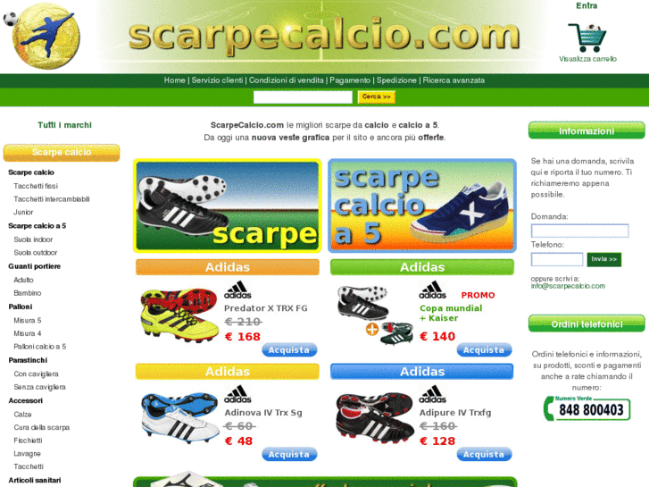 www.scarpecalcio.com