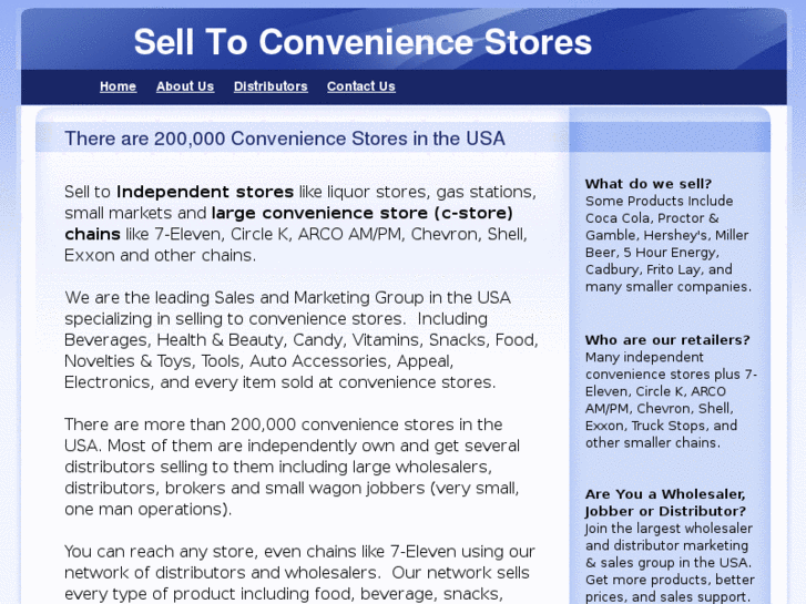 www.selltoconveniencestores.com