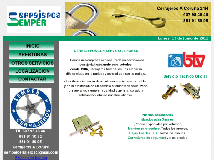 www.sempercerrajeros.com