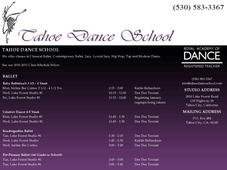 www.tahoedanceschool.com