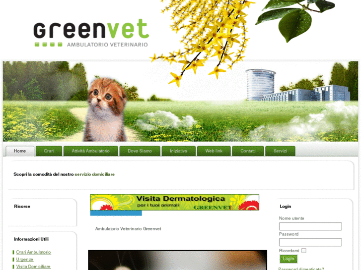 www.ambulatoriogreenvet.it