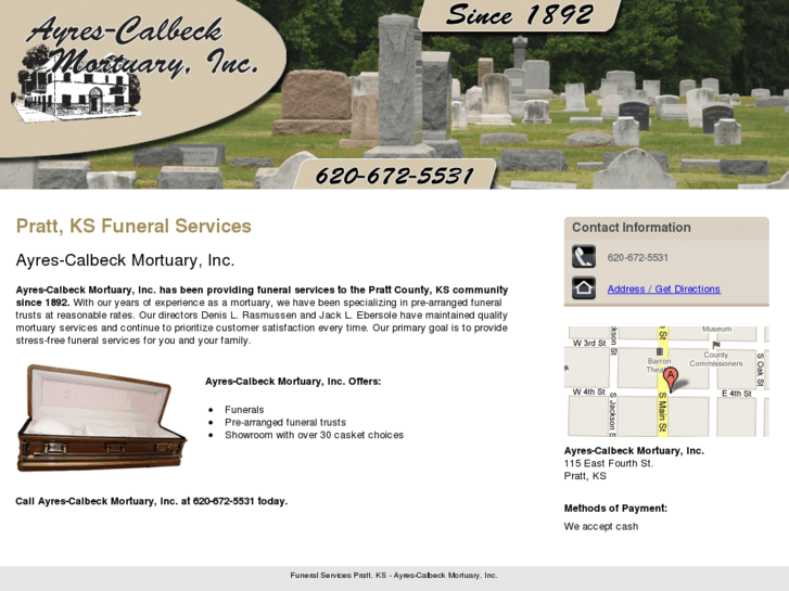 www.ayrescalbeckmortuary.com