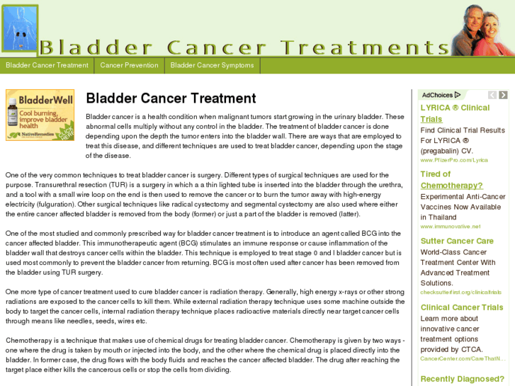 www.bladdercancertreatments.net