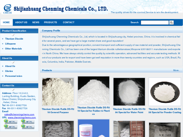 www.chenmingchems.com