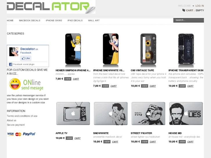 www.decalator.com