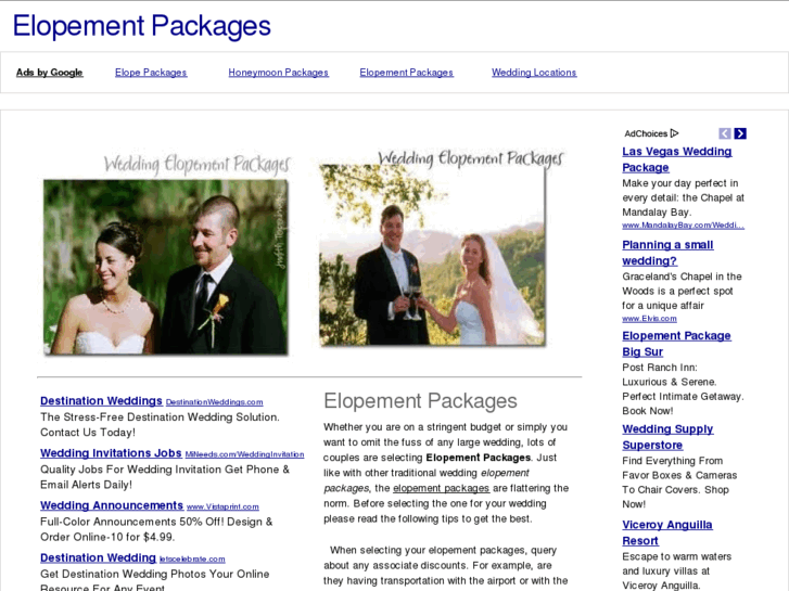 www.elopementpackages.org