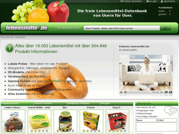 www.lebensmittel.info