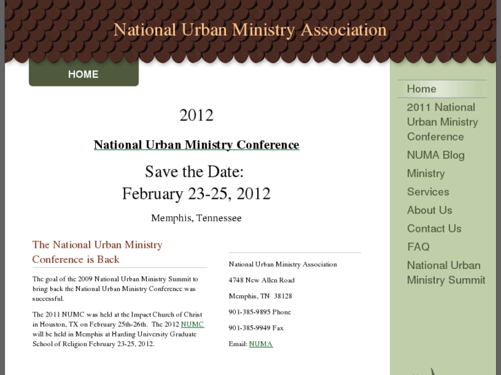 www.nationalurbanministryassociation.org