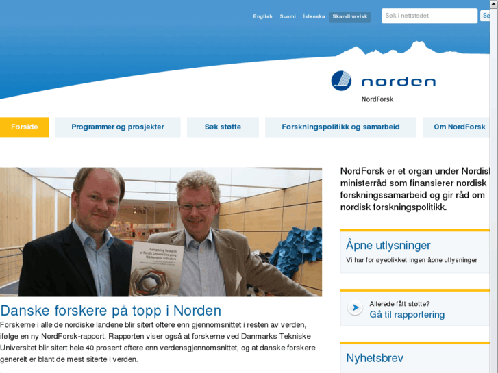 www.nordforsk.net