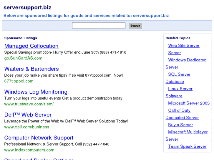 www.serversupport.biz