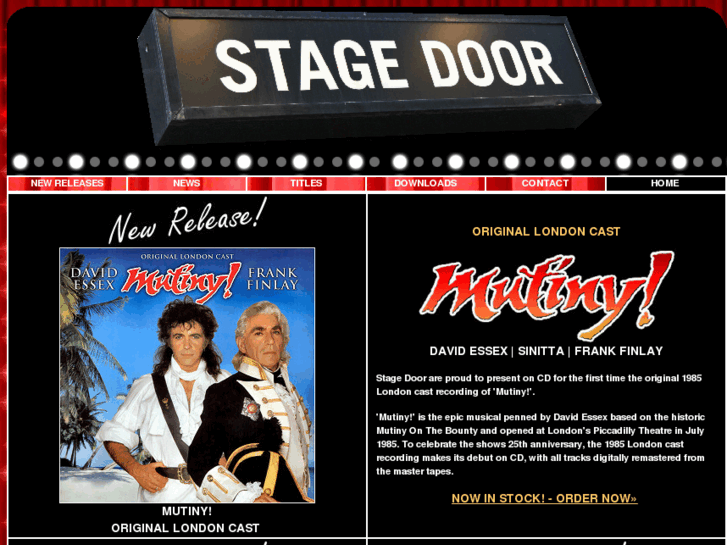 www.stagedoorrecords.com