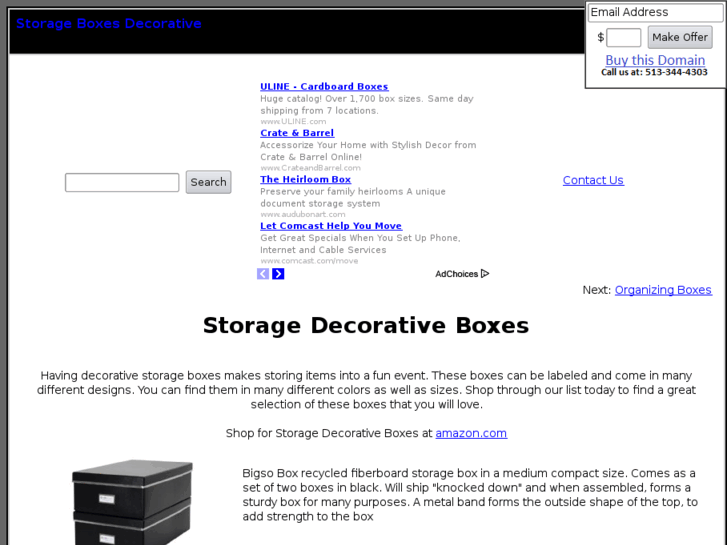 www.storageboxesdecorative.com