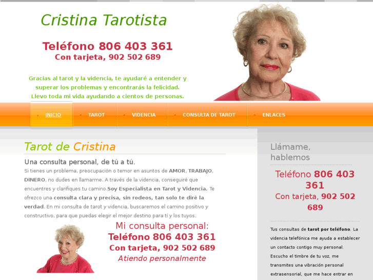 www.tarotdecristina.es